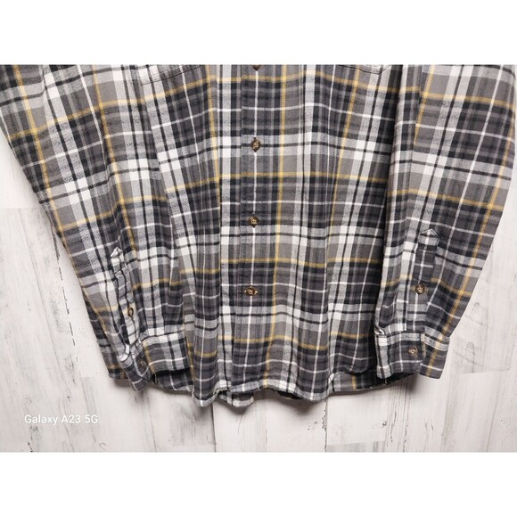 Carhartt Flannel Relaxed Fit Long Sleeve Shirt Men's  Plaid Multicolor Size XL - Picture 2 of 7